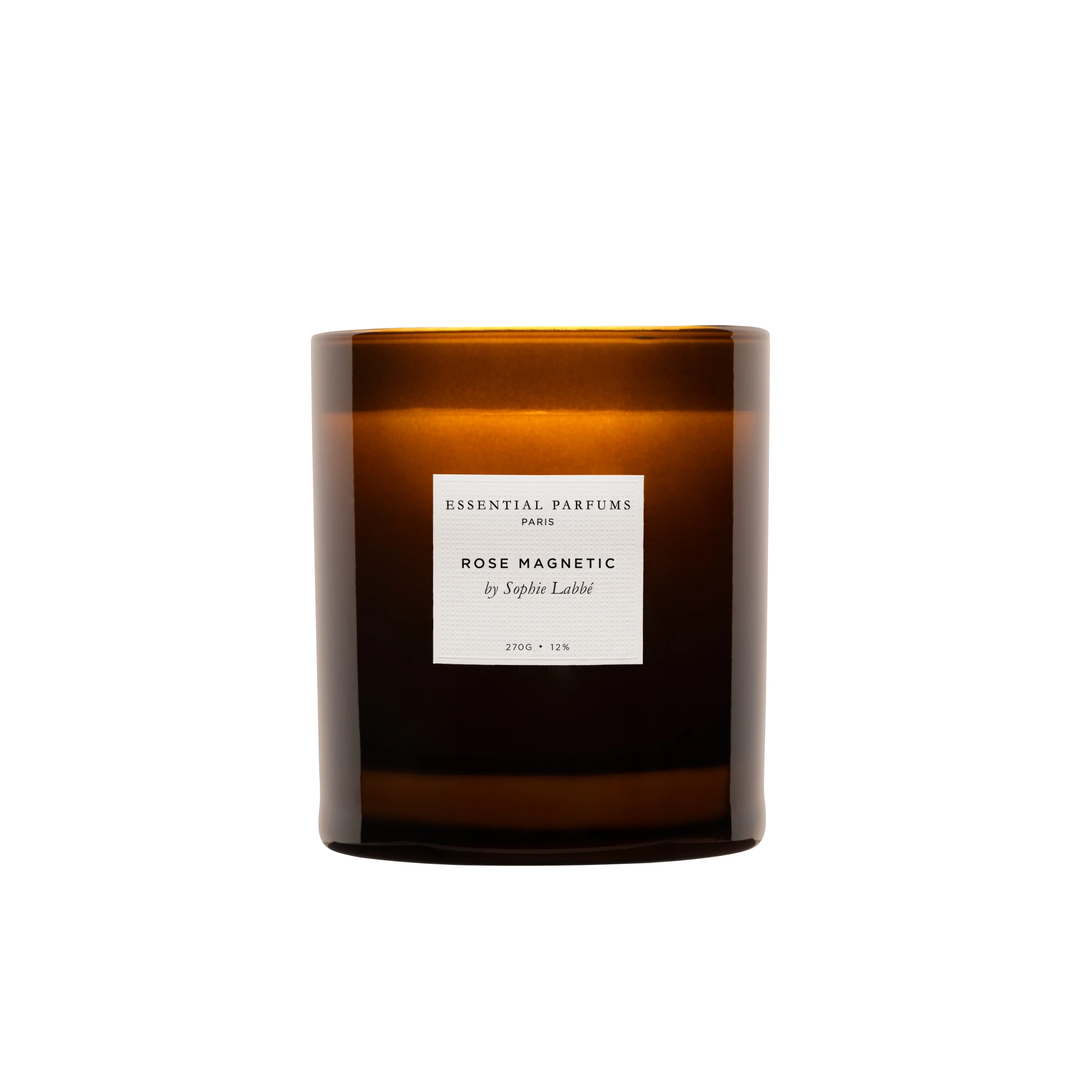 BOUGIE ROSE MAGNETIC - ESSENTIAL PARFUMS